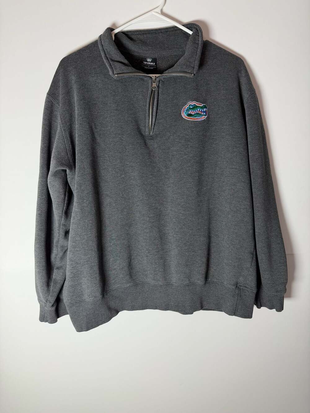 Top of the World University of Florida Gators 1/4 Zip Pullover Sweatshirt